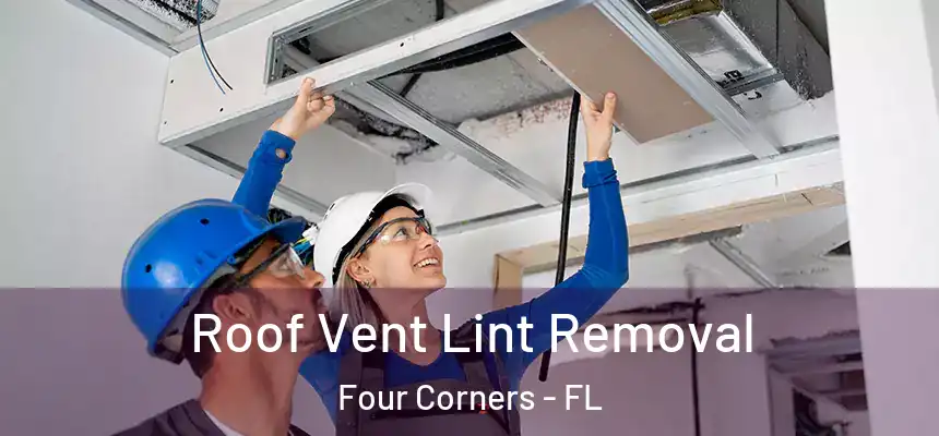 Roof Vent Lint Removal Four Corners - FL